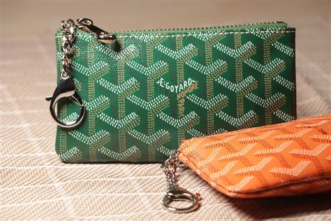 goyard keychain site etsy.com|Goyard key pouch.